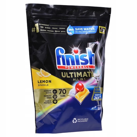 Tabletki Finish Ultimate All In 1 70 Szt Lemon FINISH