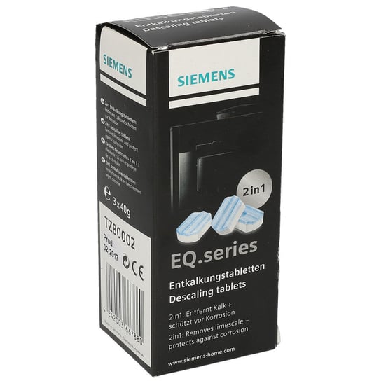 Tabletki Odkamieniające Do Ekspresów Siemens Tz80002, 3 Szt. Bosch