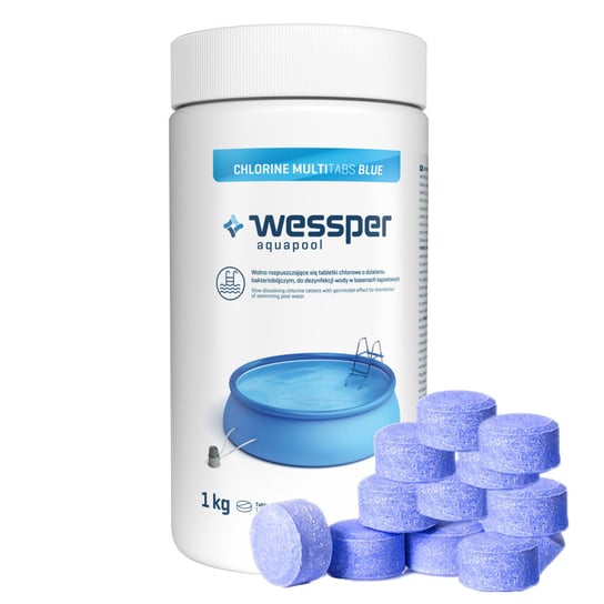 Tabletki Z Chlorem Do Basenu, Wessper, 1Kg Wessper
