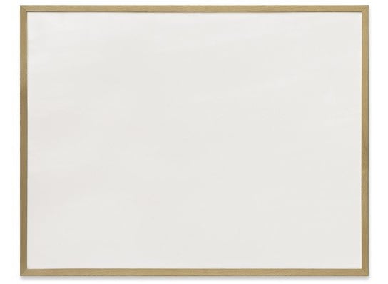 Tablica biała suchościeralna magnetyczna rama drewniana 100x80 cm OUTLET 2X3