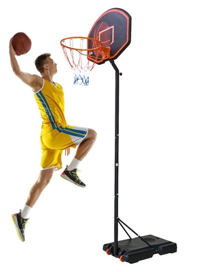 Tablica do koszykówki ze stojakiem regulowana do 3-5 m kosz 45 cn Active Hobby