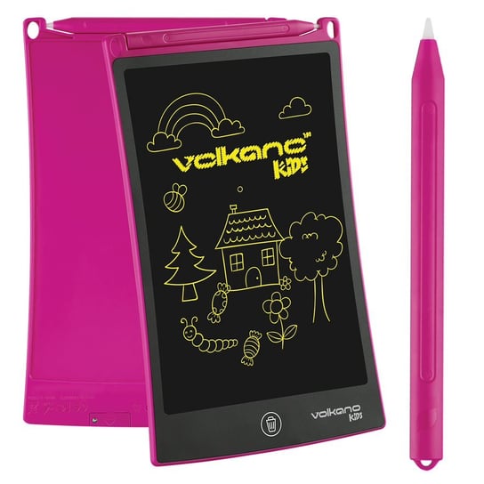 Tablica do pisania i rysowania Volkano Kids Doodle Series 8,5" - różowa Inna marka