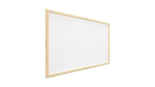 Tablica korkowa biały korek 60x40cm rama drewniana Allboards