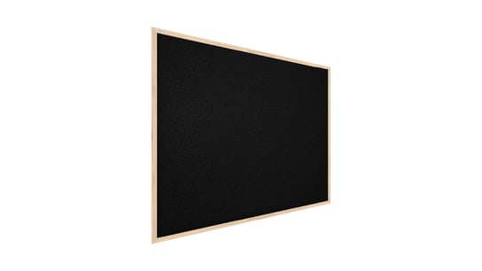 Tablica korkowa czarny kolor korka 120x90 cm Allboards