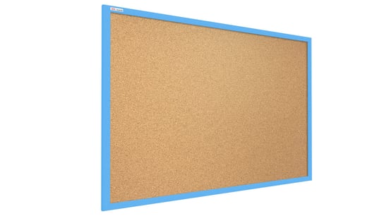 Tablica korkowa, niebieska, 90x60 cm Allboards