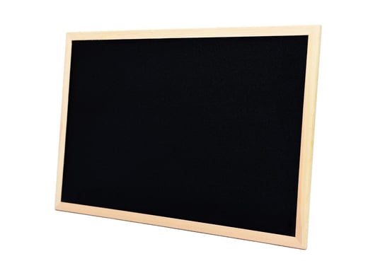 Tablica kredowa magnetyczna, czarna, 40x60 cm 