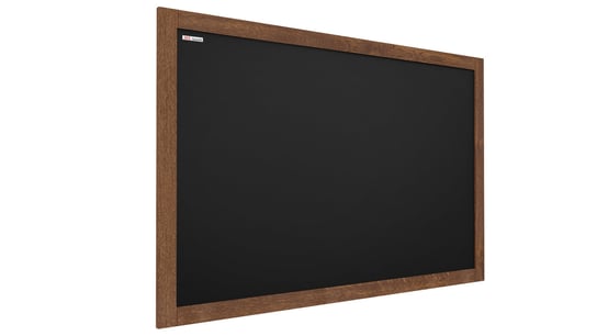 Tablica kredowa w drewninanej ramie, czarna, 120x90 cm Allboards