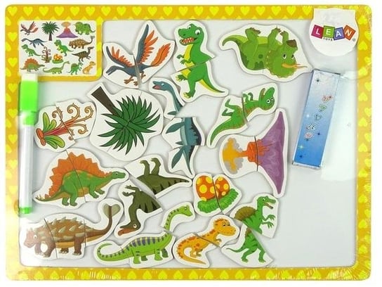 Tablica Magnetyczna Dinozaury Lean Toys