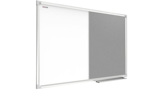Tablica magnetyczna, filcowa, szara, 120x90 cm,COMBI Allboards