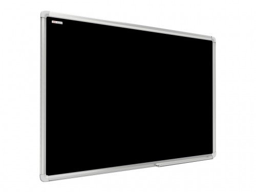 Tablica magnetyczna kredowa, czarna, 150x100 cm Allboards