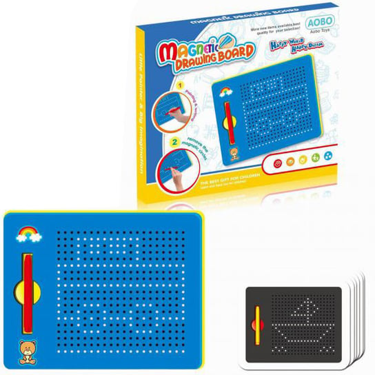Tablica Magnetyczna Niebieska Zabawka Dla Dzieci Trifox