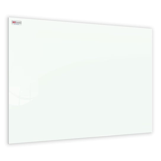 Tablica magnetyczna szklana biała, 120x90 cm Allboards