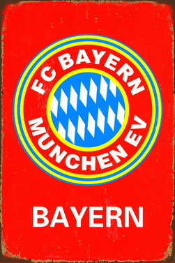 Tablica Ozdobna Blacha F.C. Bayern Munchen Inna marka