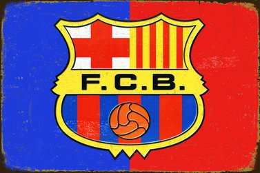 Tablica Ozdobna Blacha FCB F.C. Barcelona Inna marka