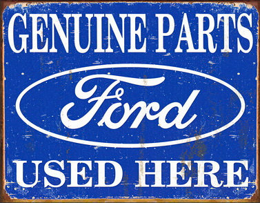 Tablica Ozdobna Blacha Genuine Parts Ford Inna marka