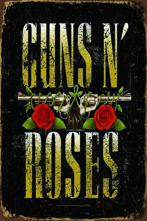 Tablica Ozdobna Blacha Guns N' Roses America Inna marka