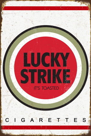 Tablica Ozdobna Blacha Lucky Strike Papierosy Inna marka