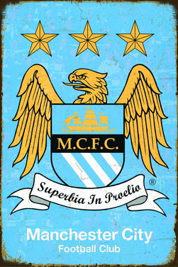 Tablica Ozdobna Blacha Manchester City Inna marka