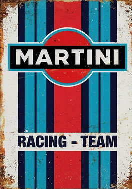 Tablica Ozdobna Blacha Martini Racing Team Inna marka