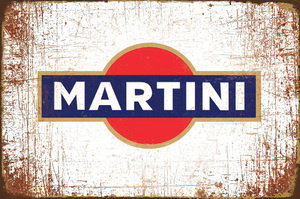 Tablica Ozdobna Blacha Martini Wermut Logo Inna marka