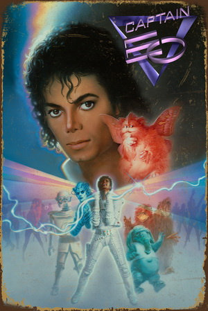 Tablica Ozdobna Blacha Michael Jackson Singer Inna marka