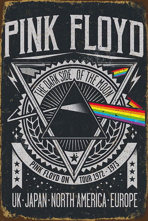Tablica Ozdobna Blacha Pink Floyd A Concert Tour Inna marka