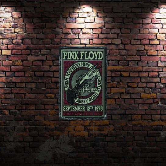 Tablica Ozdobna Blacha Pink Floyd Live Koncert Inna marka