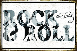 Tablica Ozdobna Blacha Rock & Roll Elvis Presley Inna marka