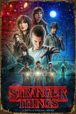 Tablica Ozdobna Blacha Stranger Things Film Inna marka