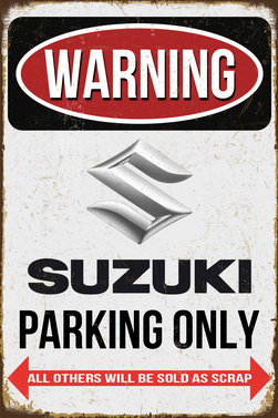 Tablica Ozdobna Blacha Suzuki Parking Only Inna marka