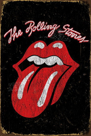 Tablica Ozdobna Blacha The Rolling Stones Język Inna marka