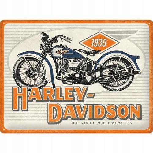 Tablica szyld HARLEY-DAVIDSON 1935 blacha 30x40 Inna marka