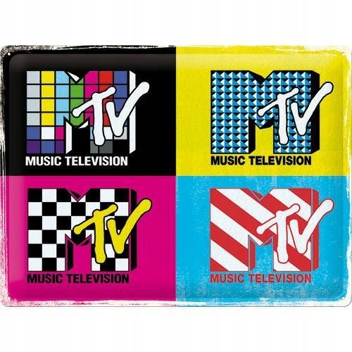 Tablica szyld MTV MUSIC TV LOGO plakat 30x40 Inna marka