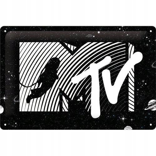 Tablica szyld MTV MUSIC TV plakat blacha 20x30 Inna marka