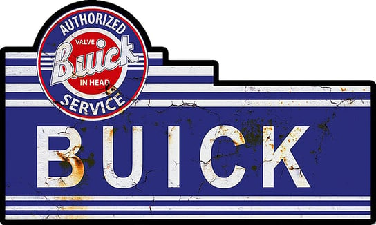 Tablica Tabliczka Blacha Ozdobna American Buick Authorized Service Inna marka