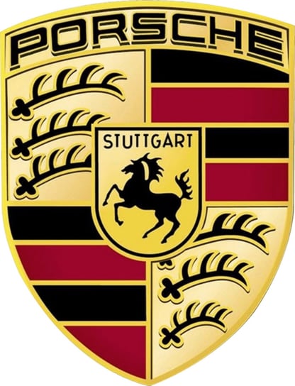 Tablica Tabliczka Blacha Ozdobna Porsche Stuttgart Logo Vintage Inna marka