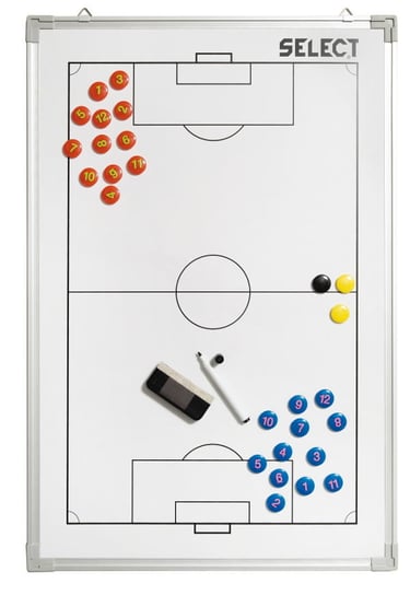 Tablica taktyczna piłkarska do piłki nożnej SELECT 60x90 cm Select