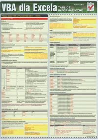 Tablice informatyczne VBA dla Excela Fus Tomasz