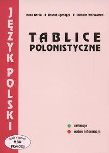 Tablice polonistyczne Opracowanie zbiorowe