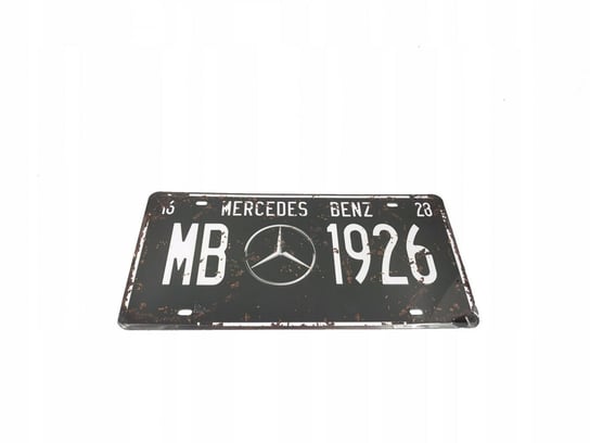 Tabliczka Blacha Old Mercedes Czarna Ozdobna Inna marka
