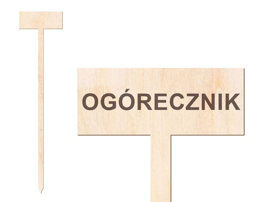 Tabliczka do oznaczania roślin Ogórecznik - 1 szt. Congee.pl