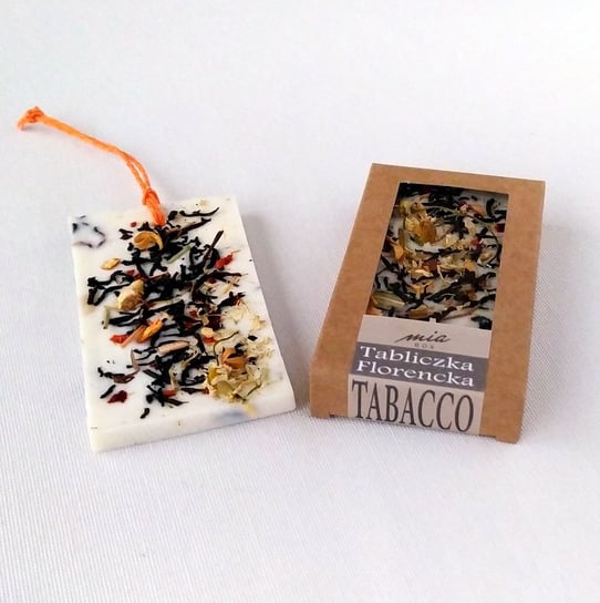 Tabliczka florencka TABACCO - zawieszka zapachowa / MIABOX e-commerce