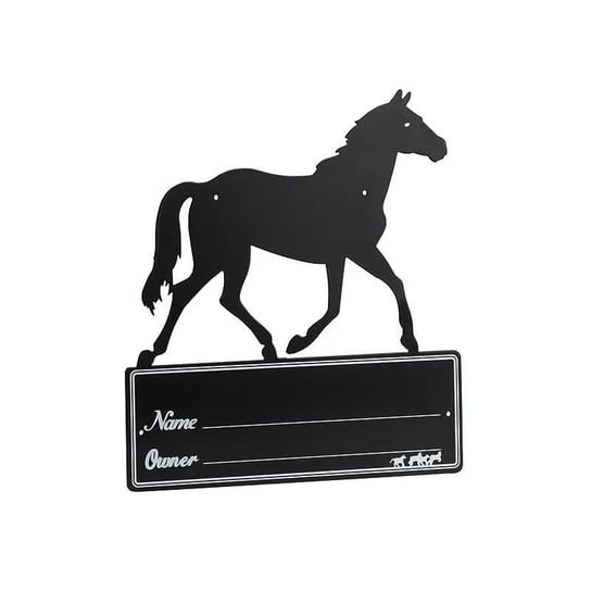 Tabliczka na boks EKKIA HorseSilhouette wymiary: 25x21 Inna marka