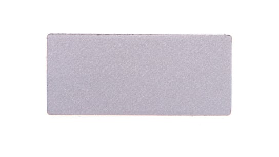 Tabliczka opisowa srebrna do oprawy LPX AU100 LPXAU109 LOVATO