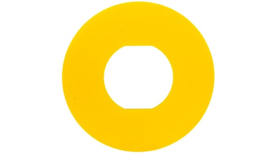 Tabliczka opisowa żółta okrągła fi60 bez opisu ZBY9101 Schneider Electric