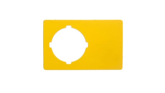 Tabliczka opisowa żółta prostokątna bez nadruku M22-XZK 216470 Eaton