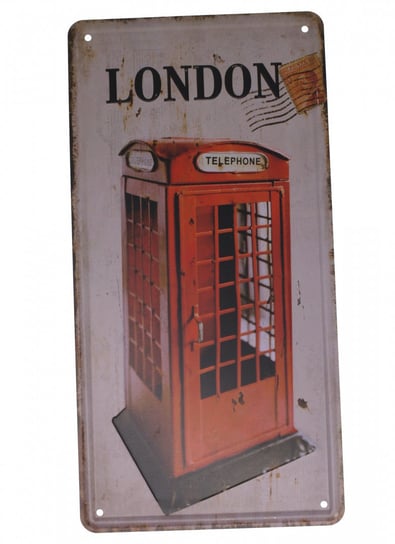 Tabliczka Ozdobna Blacha London Budka Retro Vintage Inna marka
