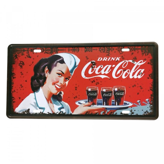 Tabliczka Tablica Blacha Ozdobna Coca Cola I Inna marka