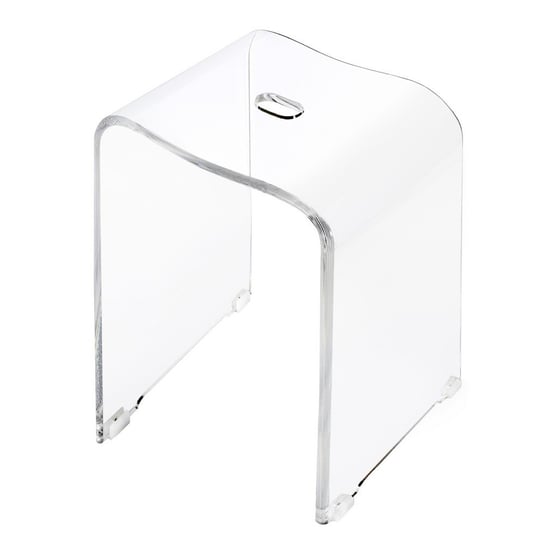 Taboret akrylowy krzesło MODERN LOOK Q-BATH 1564 magiczna-łazienka
