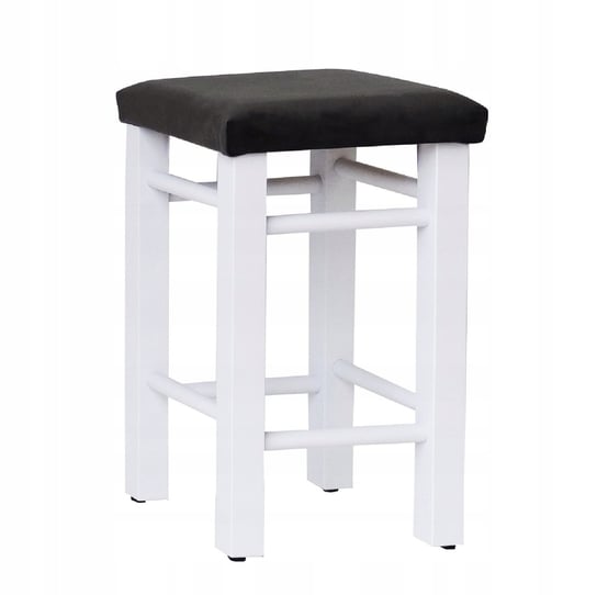 Taboret drewniany tapicerowane siedzisko Stołek do kuchni 635 Producent Art. Decoration